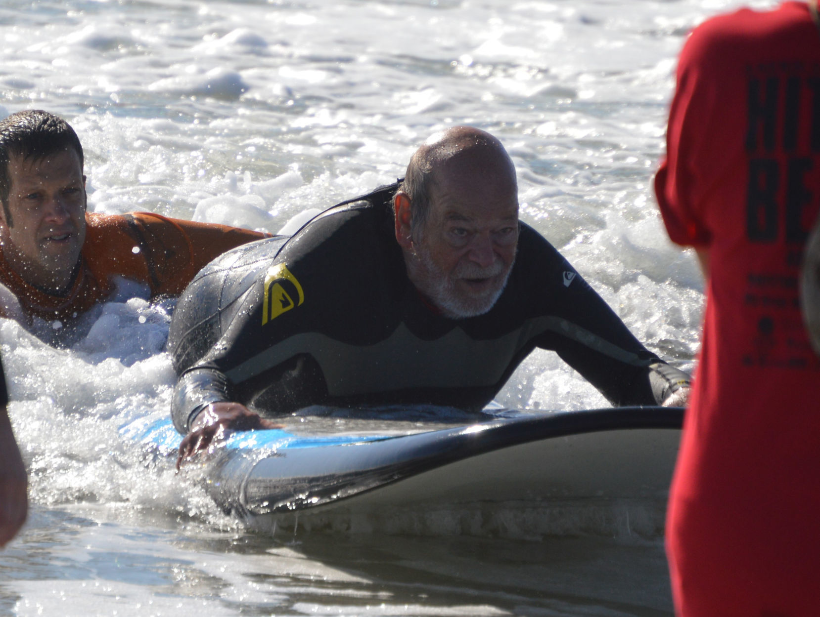 Surf's up for wounded vets, disabled